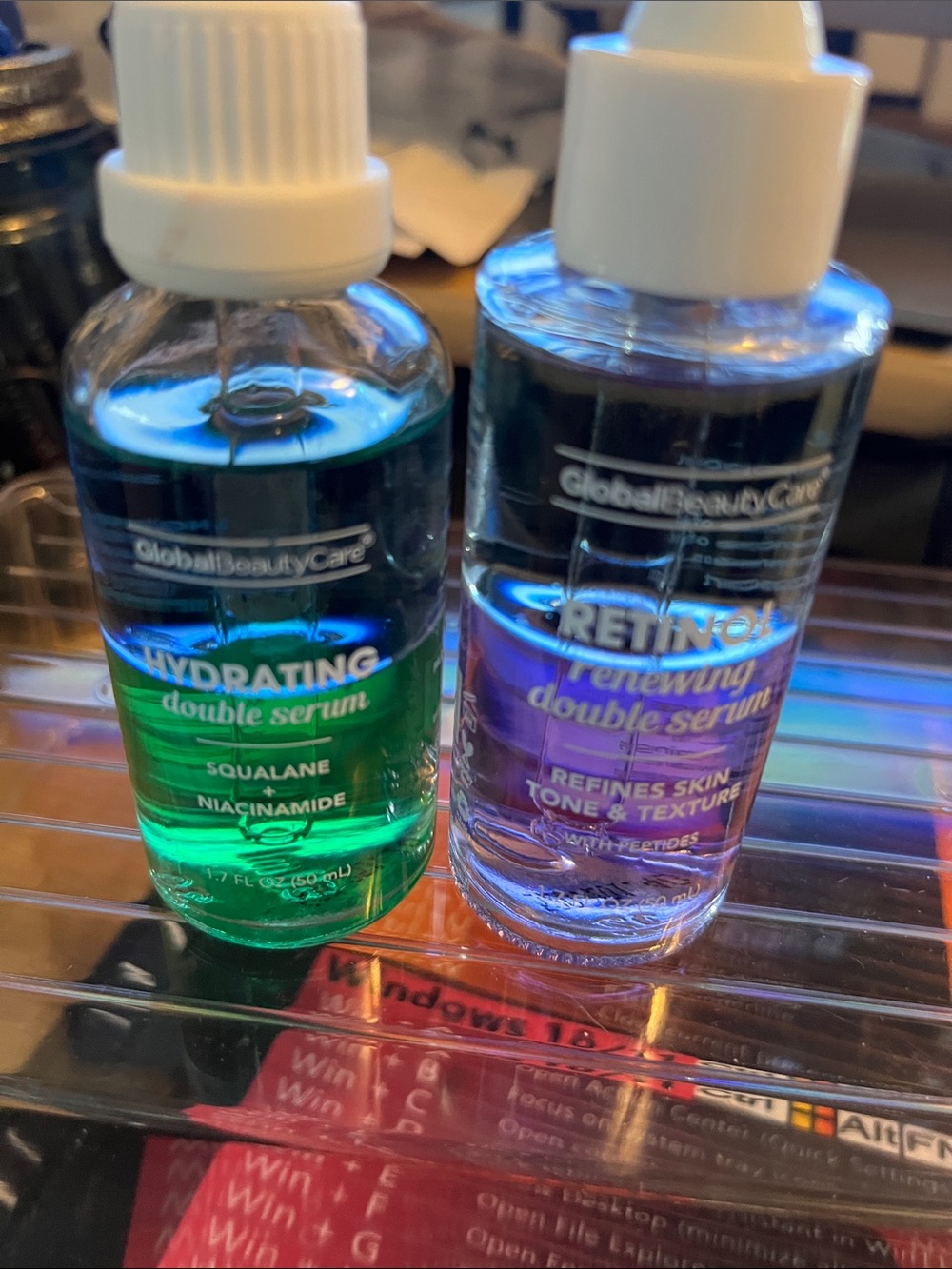 Global Beauty Care Hydrating Double Serum - Green